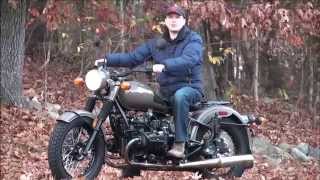 2012 Ural Solo M70 Limited Edition Demonstration at Ural of New England Boxborough MA [upl. by Concha]