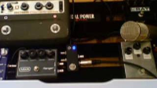 Vintage 1977 MXR M117 Model 117 Flanger Demo [upl. by Ellita791]