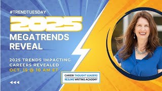 2025 Megatrends Impacting Careers Trends Announcement [upl. by Enyleuqcaj862]