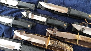 Knife Expo Day 3  Muela knives for sale [upl. by Anaiad]