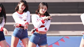 4K 181007 모모랜드 MOMOLAND 연우  BAAM 배앰 2018 씨름페스티벌 직캠Fancam by PIERCE [upl. by An529]