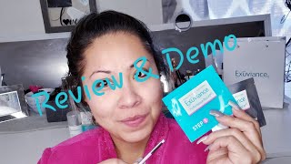 Exuviance perfomance peel AP25 review  demo  alazaesbeauty [upl. by Nitreb330]