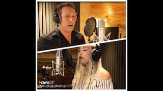 Perfect  Ed Sheeran ft Andrea Bocelli  Manon et Michel Nuyens Cover [upl. by Goldy702]