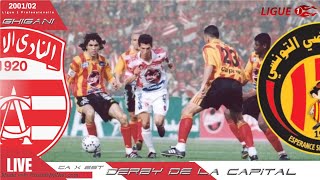 Club Africain vs Esperance 2001  Ghigani vs Ben Ahmed [upl. by Nhguav]