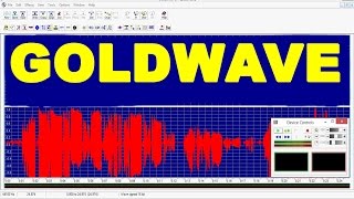 How to Use Goldwave Sound Recording and Editing 22 [upl. by Sielen]