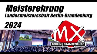 Meisterehrung 2024  Landesmeisterschaft Berlin Brandenburg  LVMX  ADAC [upl. by Nosydam]