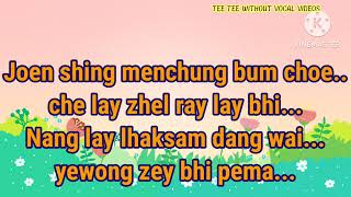 Dri zhi pemay meto song without vocal [upl. by Pasho571]