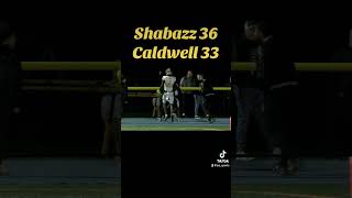 Shabazz beats Caldwell 3633 in NJ state playoffs football [upl. by Enier150]