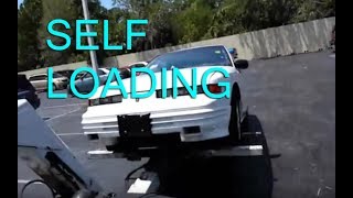 How to Use a Self loading wheel lift TOW TRUCK [upl. by Uba]