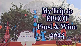 Enjoying EPCOTs Food amp Wine Festival 2024 [upl. by Akiram240]