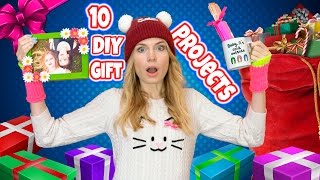 DIY Gift Ideas 10 DIY Christmas Gifts amp Birthday Gifts for Best Friends [upl. by Clippard]