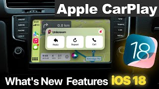 iOS 18 CarPlay Features Whats New in CarPlay in iOS 18 CarPlay New Features and Updates in Hindi [upl. by Drehcir964]