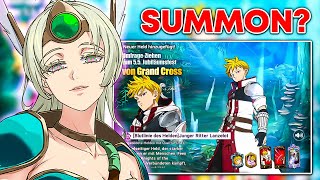 EINE SCHWIERIGE ENTSCHEIDUNG SOLLTEST DU BEI DEM NEW LANCELOT SUMMON  7DS Grand Cross Deutsch [upl. by Beattie649]