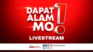 Dapat Alam Mo Livestream October 7 2024  Replay [upl. by Domph]