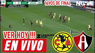 América VS Atlas En Vivo Donde Ver A Que Hora Juega AMERICA VS ATLAS Partido Leagues Cup 2024 [upl. by Aikem]