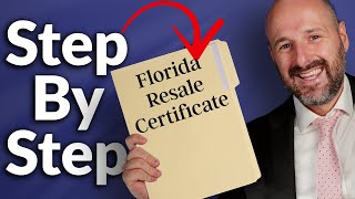 How To Get a Florida Resale Tax Certificate 2024 Update [upl. by Jankey161]