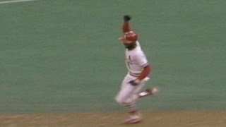 1985 NLCS Gm5 Ozzie Smiths walkoff homer wins Game 5 [upl. by Enrico]