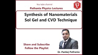 sol gel method and CVD method for synthesis of nanomaterial pathaniasir [upl. by Alwyn]