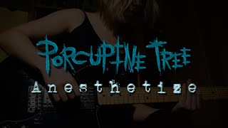 PORCUPINE TREE  ANESTHETIZE  GUITAR COVER Live version [upl. by Laurel208]