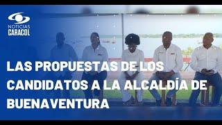 Debate con candidatos a la Alcaldía de Buenaventura en Noticias Caracol Parte 1 [upl. by Nylirrehs]