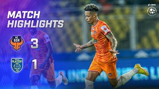 Highlights  FC Goa 31 Kerala Blasters FC  MW 16 Hero ISL 202223 [upl. by Socrates590]