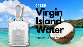 Unboxing  First Impression  Virgin Island Water  Creed [upl. by Rehpotsirk]