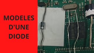 COMMENT ETABLIR LES MODELES EQUIVALENTS DUNE DIODE leçon 5 [upl. by Akirrehs]