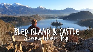 🇸🇮 Lake Bled Bled Island amp Bled Castle  Slovenia Trip Day 3 [upl. by Htims]