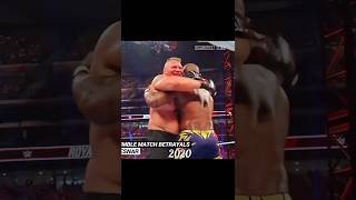 Brock Lesnar and Shelton Benjamin 20 years Friendship 😍😍😍 wwe wrestlemania romanreignscodyrhodes [upl. by Egamlat]