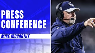 Head Coach Mike McCarthy Postgame Week 13  PHIvsDAL  Dallas Cowboys 2023 [upl. by Hgielak]