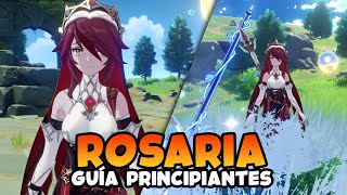 Rosaria Guía completa para principiantes  Genshin Impact [upl. by Sorcim]