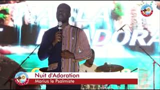 Emmanuel est là ici présent  Marius Psalmiste  Live à la nuit de l’adoration [upl. by Savell]