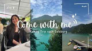 SALZBURG Vlog  Short Family Trip Wolfgangsee [upl. by Laup373]