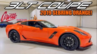 Gorgeous 2019 Sebring Orange C7 Grand Sport at Corvette World [upl. by Meehyr]