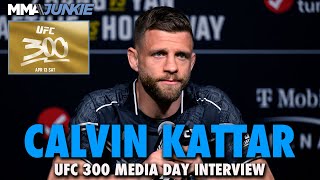 Calvin Kattar Ready to Spoil Aljamain Sterlings Featherweight Debut  UFC 300 [upl. by Anaek628]