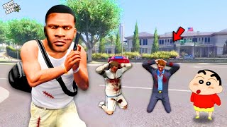 GTA 5  FRANKLIN SHINCHAN AND LAMAR BECOME RICH gta 5 mods [upl. by Odarbil]