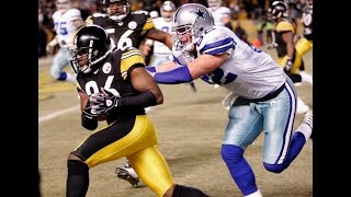 Classic Steeler Moments Deshea Townsend 25Yard Interception Return for TD vs Cowboys 12708 [upl. by Acyre]