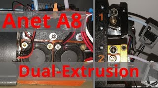 Anet A8 Dual Extrusion [upl. by Ocer]