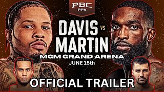 GERVONTA DAVIS vs FRANK MARTIN  OFFICIAL FIGHT TRAILER [upl. by Trevah]