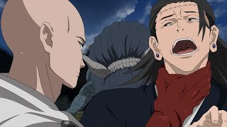 If Saitama Was In Jujutsu Kaisen  Saitama vs Geto [upl. by Stroup]