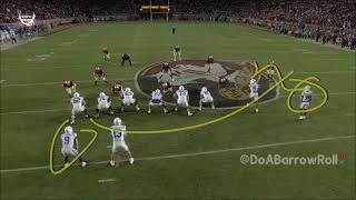 Kalen DeLoach Florida State LB vs Duke 2023 [upl. by Adelina]