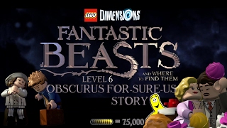 Lego Dimensions Fantastic Beasts  Obscurus ForSureUs STORY  HTG [upl. by Alletse]