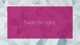 Sean Brooks  appearance [upl. by Vinnie]