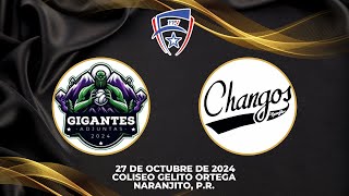 Gigantes de Adjuntas vs Changos de Naranjito  LVSM  Cuartos de Final [upl. by Rovelli]