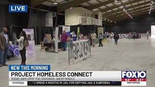 Project Homeless Connect happening at The Grounds [upl. by Nyer]