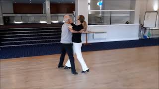 Glenroy Foxtrot Sequence Dance Walkthrough and Demonstration [upl. by Chadwick]