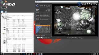 AMD Ryzen Threadripper 1950X  Cinebench [upl. by Jannery]