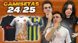 REACCIONAMOS a las CAMISETAS FILTRADAS de la PRÓXIMA TEMPORADA 2425  PARTE 2 [upl. by Starr957]