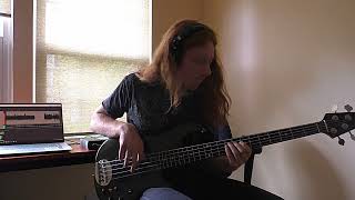 Hiatus Kaiyote  Cinnamon Temple Bass Cover [upl. by Anahtor]