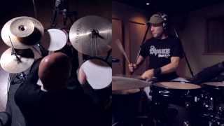 Jazz Fusion Drummer Markus Helander performs on Spaun drums [upl. by Lise]